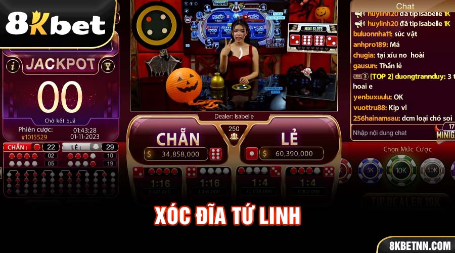 Xóc Đĩa Tứ Linh - Chơi Xóc Đĩa Hũ Thưởng Cực Phê 1 Tìm hiểu về xóc đĩa tứ linh hấp dẫn tại nhà cái 8KBET